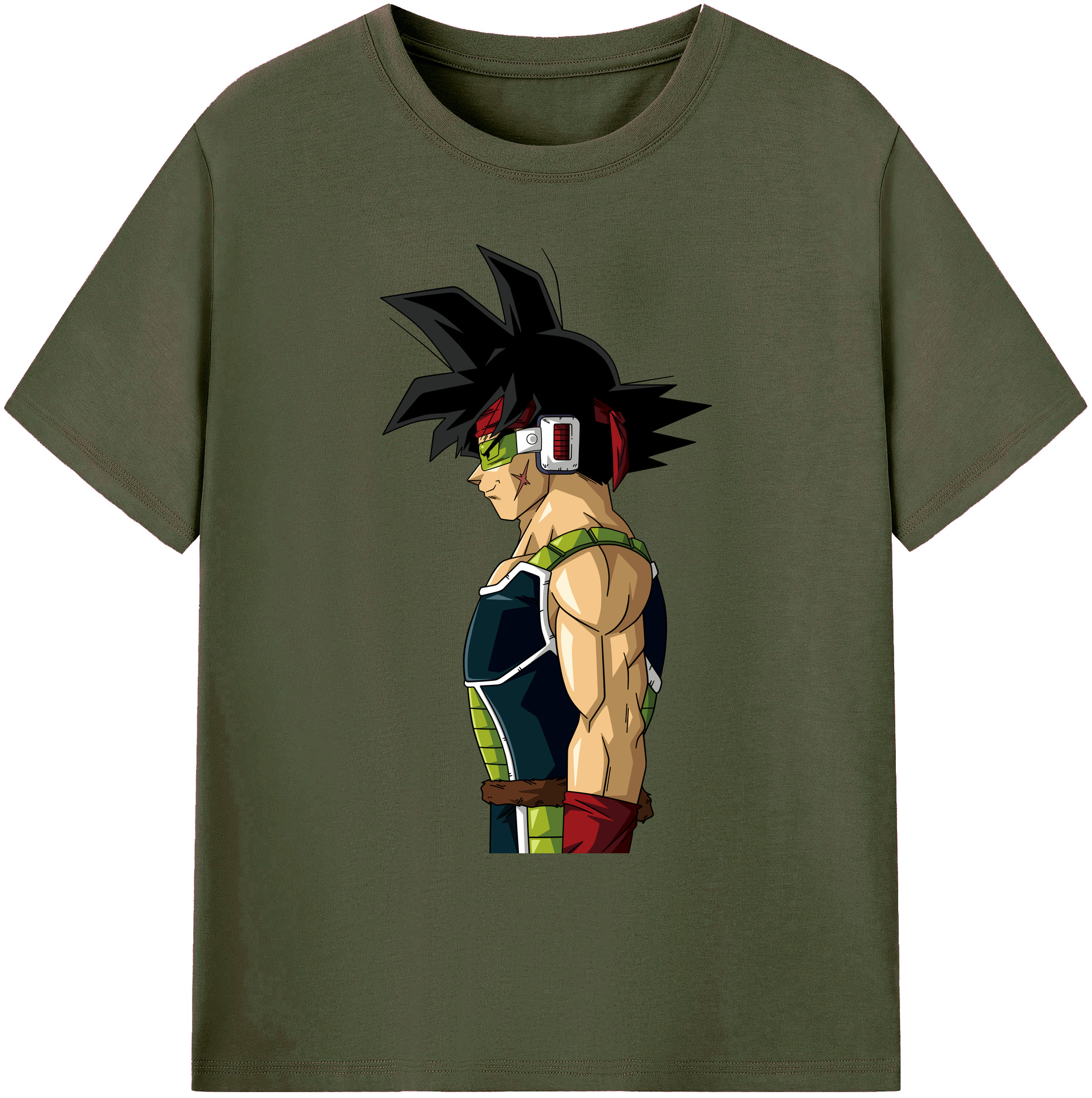 （画像用） ドラゴンボール バーダック DRAGON BALL Burdock 綿100％ メンズ半袖Tシャツ｜肌触りやわらか＆通気性